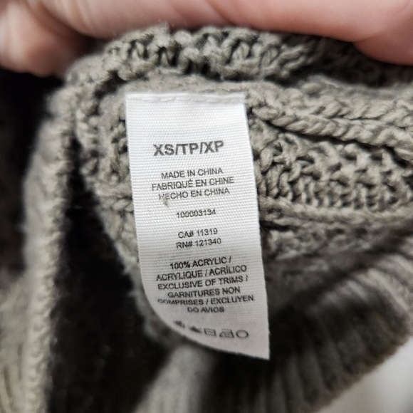 Garage Brown Cable Knit Sweater - Picture 5 of 5